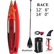 Load image into Gallery viewer, RACE Double Duck Stand-Up Inflatable Racing Competition &amp; All Around Paddle Board - Ocean Sports Gear
